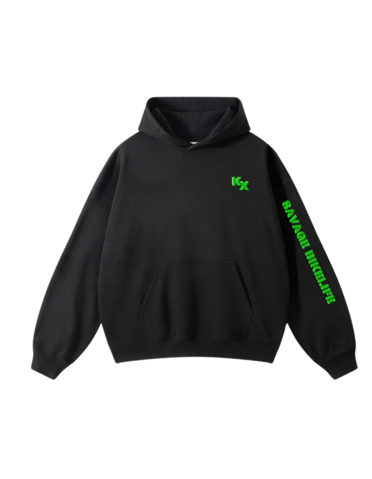 Sweat à capuche SAVAGE KX - Noir