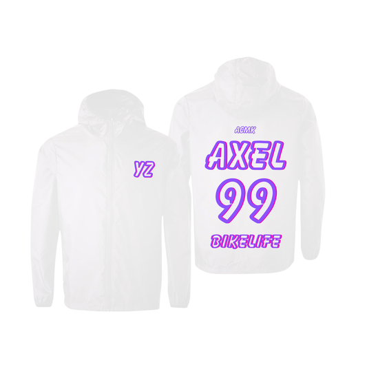 Coupe vent - YZ 50TH + Numéro personnalisé