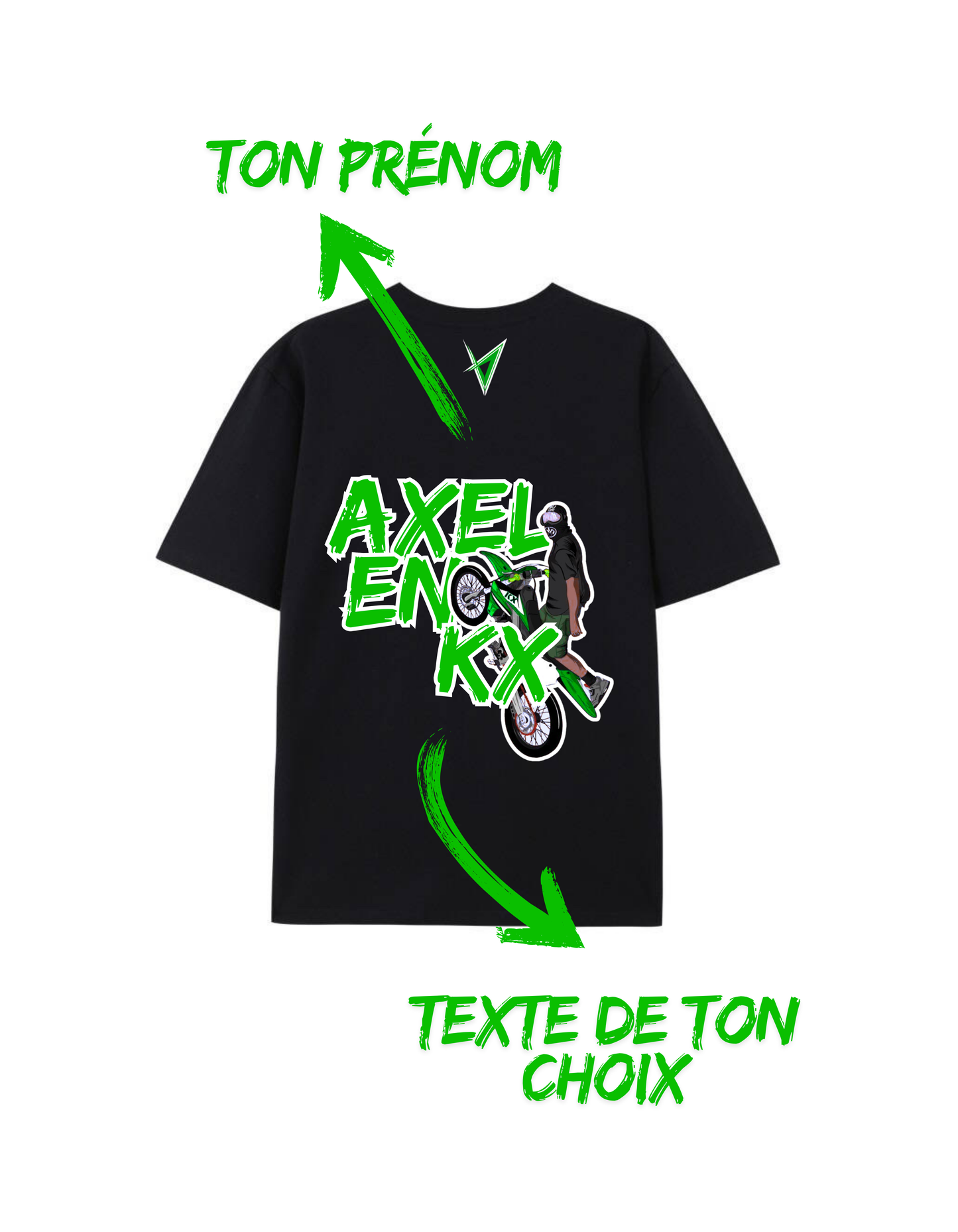 Ensemble KX summer personnalisé - Blanc