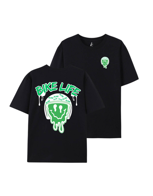 Tee-shirt Bikelife green