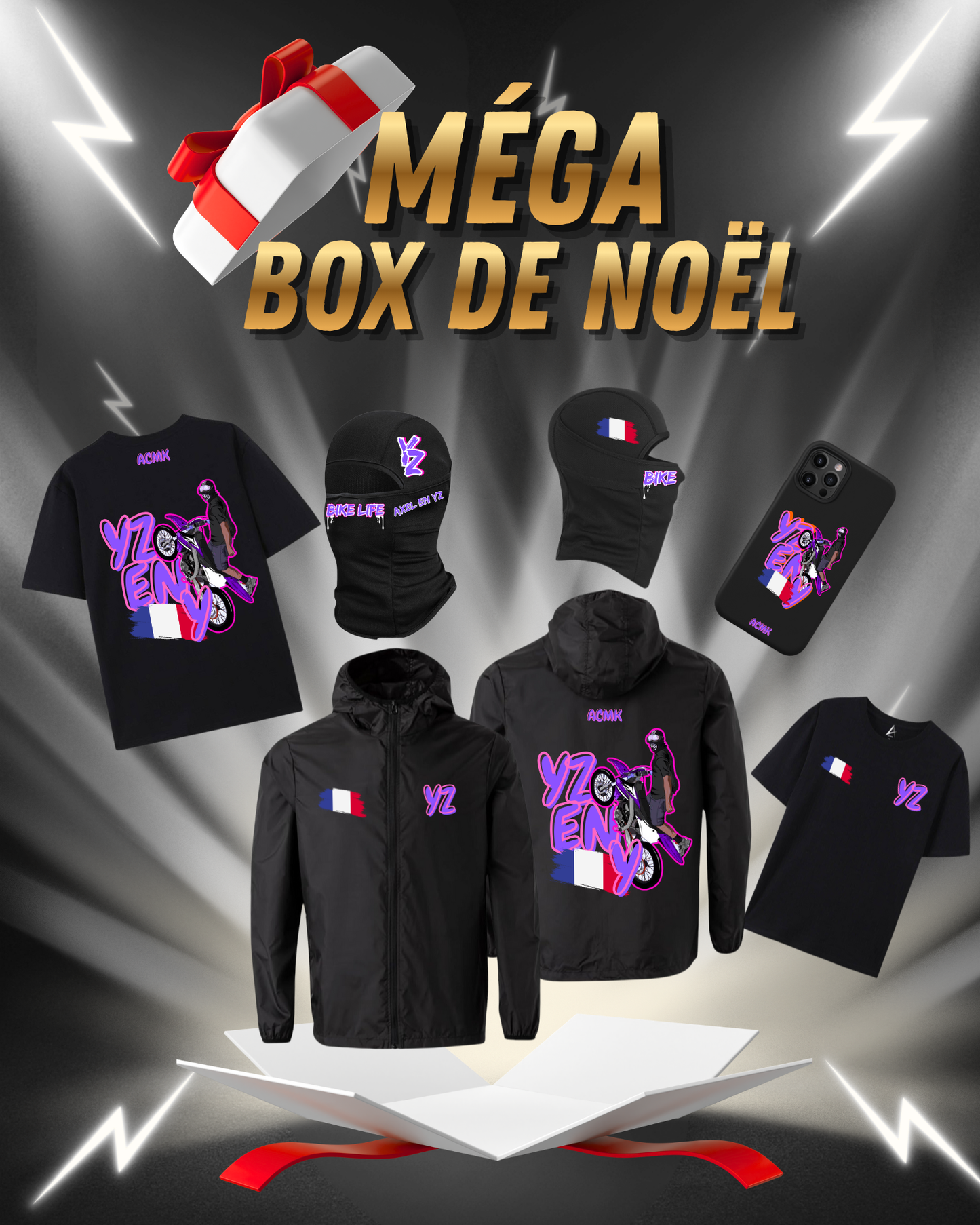 MEGA BOX DE NOEL - YZ 50TH - Personnalisée