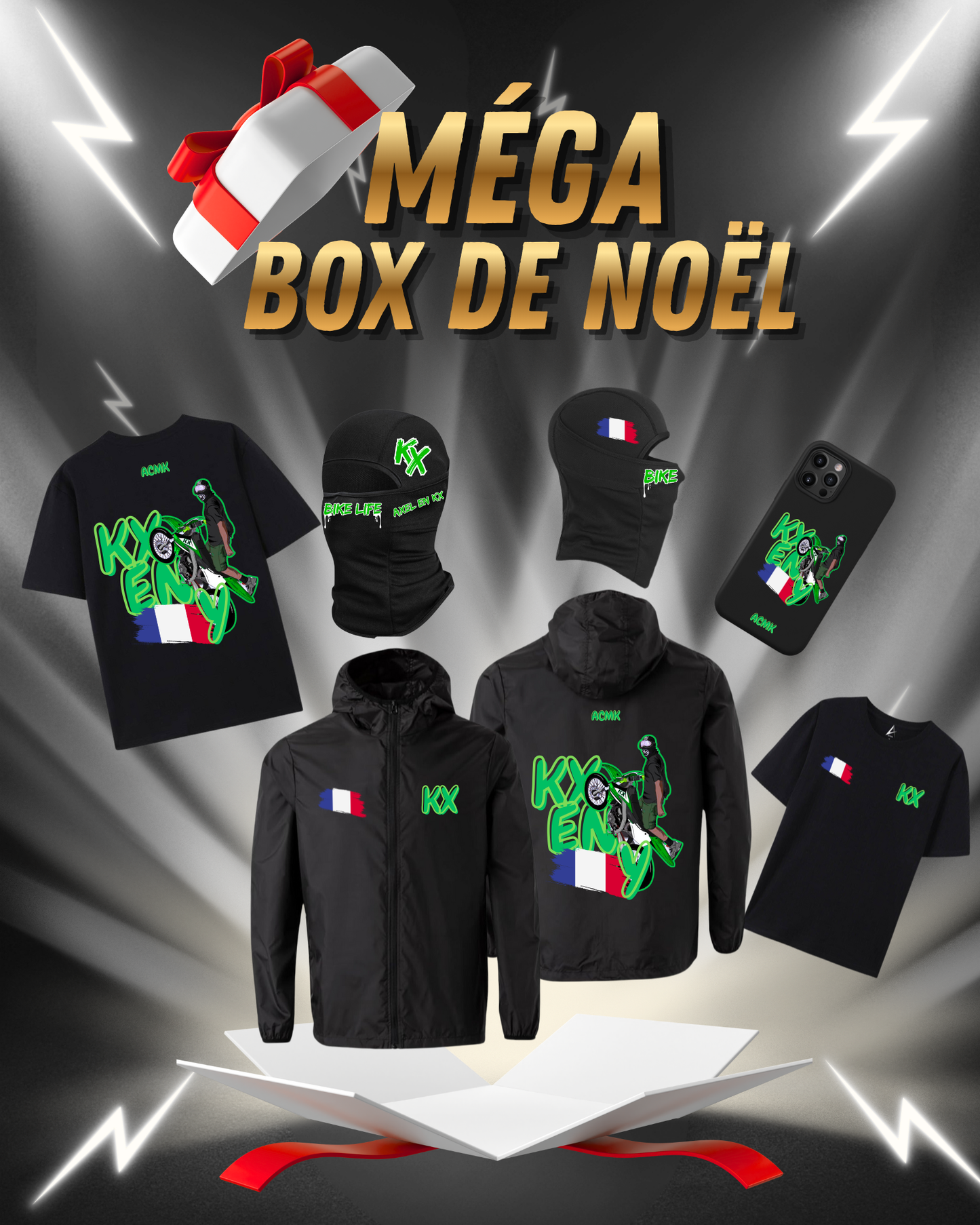 MEGA BOX DE NOEL - KX - Personnalisée