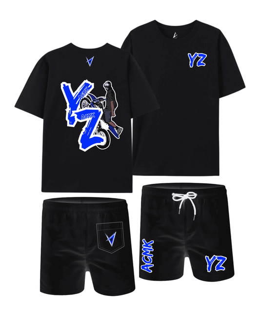 Ensemble YZ summer personnalisé - Noir