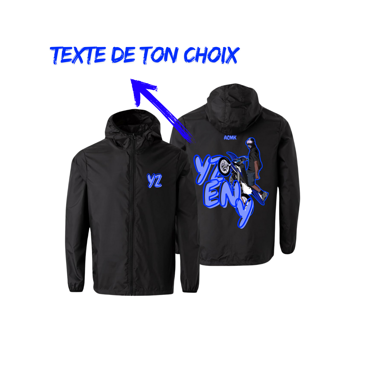 Coupe vent - YZ personnalisé