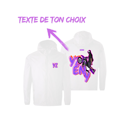 Coupe vent - YZ 50 TH personnalisé