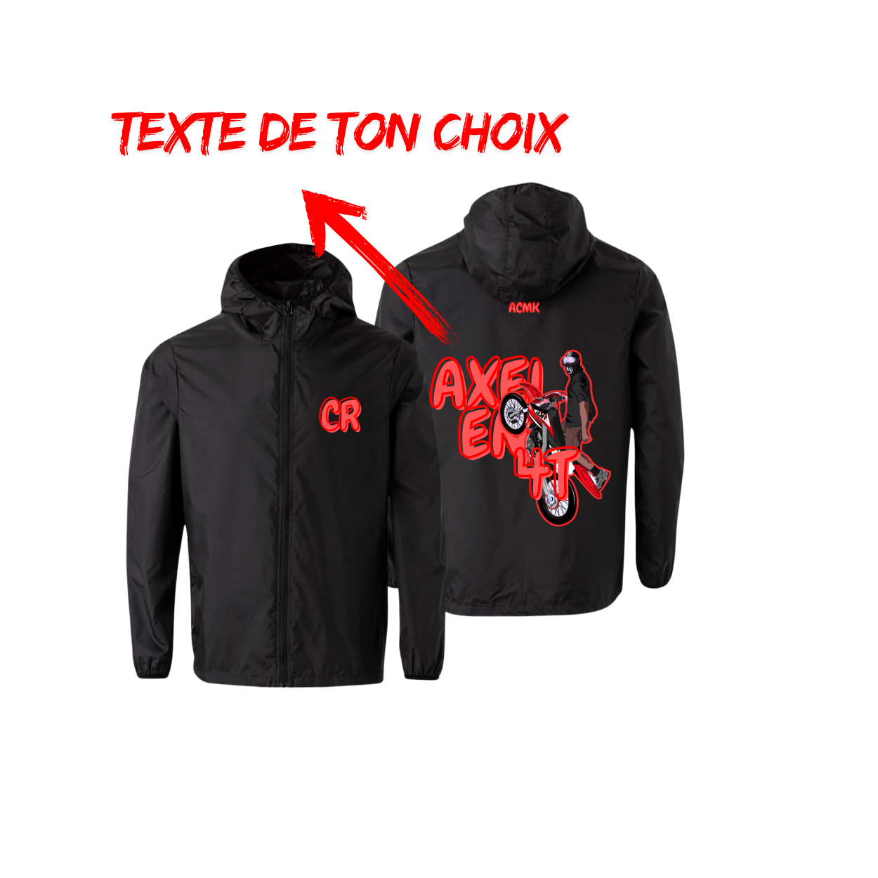 Coupe vent - CR personnalisé