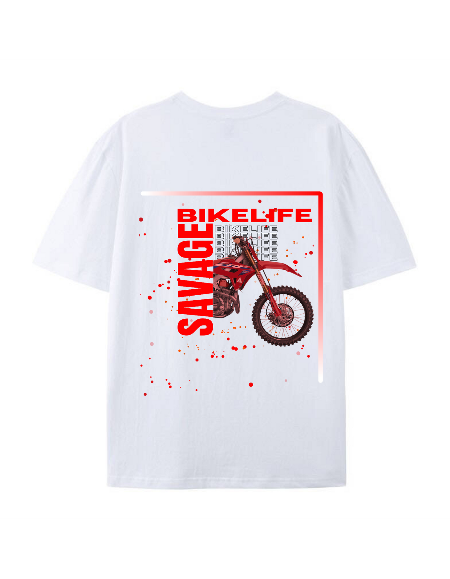 Tee-shirt à manches courtes SAVAGE CR - Blanc