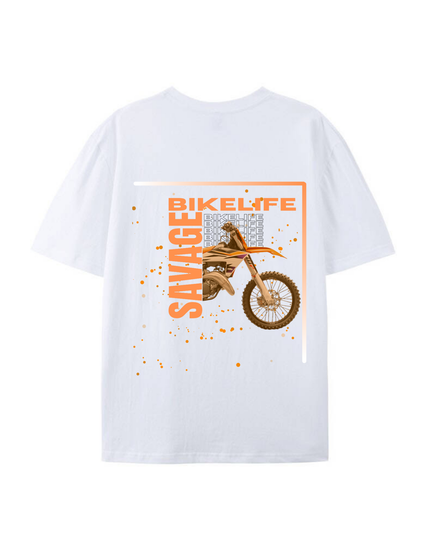 Tee-shirt à manches courtes SAVAGE SX - Blanc