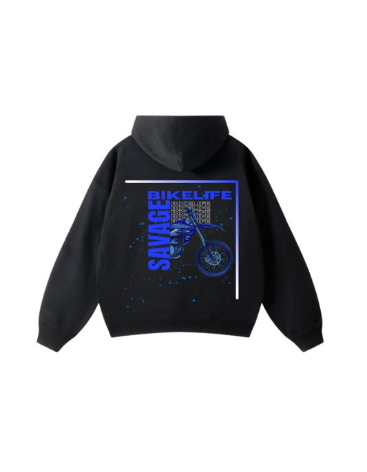 Sweat à capuche SAVAGE YZ - Noir