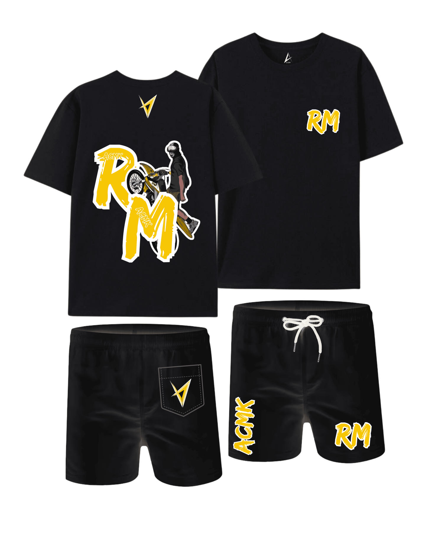 Ensemble RM summer personnalisé - Noir